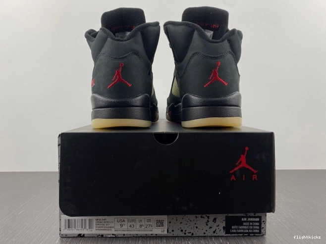 Noir DR0092-001 Jordan Air 5 Off Gore-Tex 1203